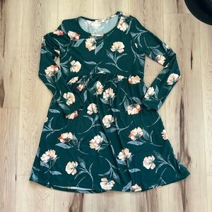 First love floral dress